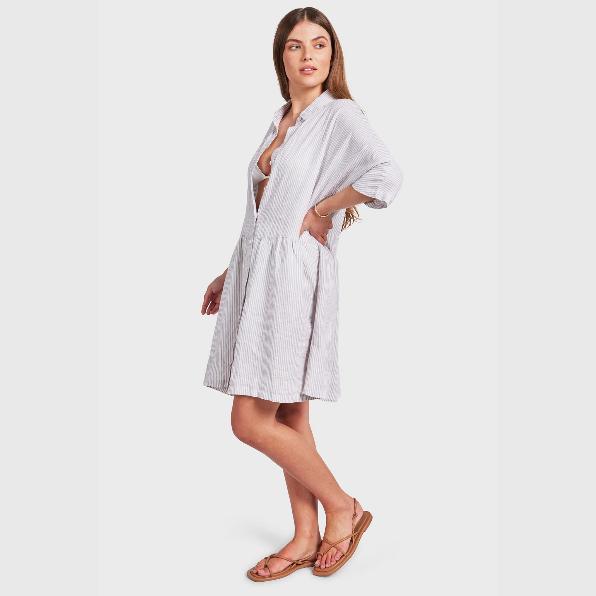 Women's Dolly Linen Dress