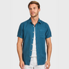 Hampton Linen Short-Sleeved Shirt