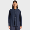 Women&#39;s Hampton Linen Long Sleeve Shirt