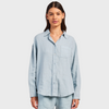 Women&#39;s Hampton Linen Long Sleeve Shirt