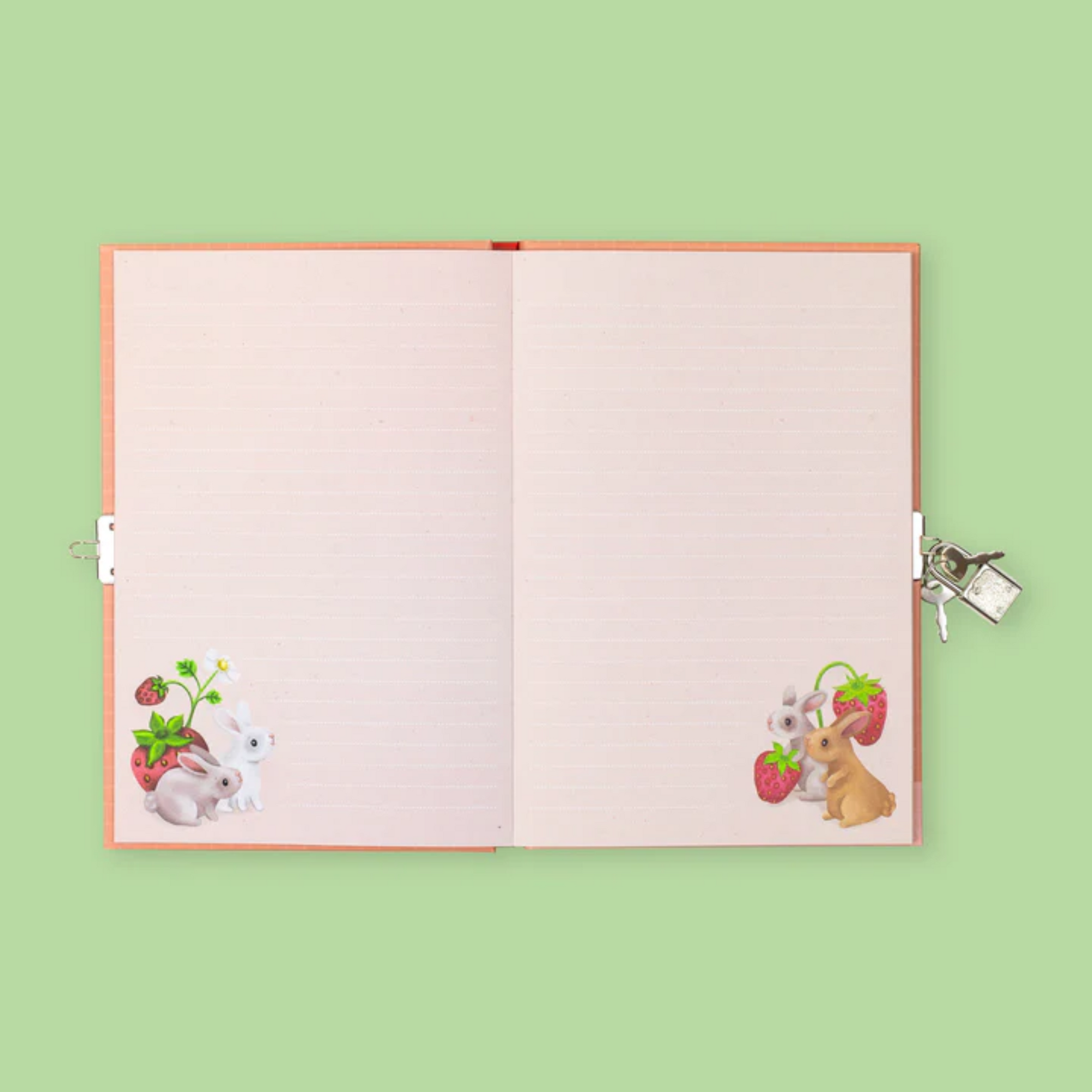 Lockable Diary Berry Bunny