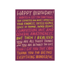 Everything Wonderful Birthday Card