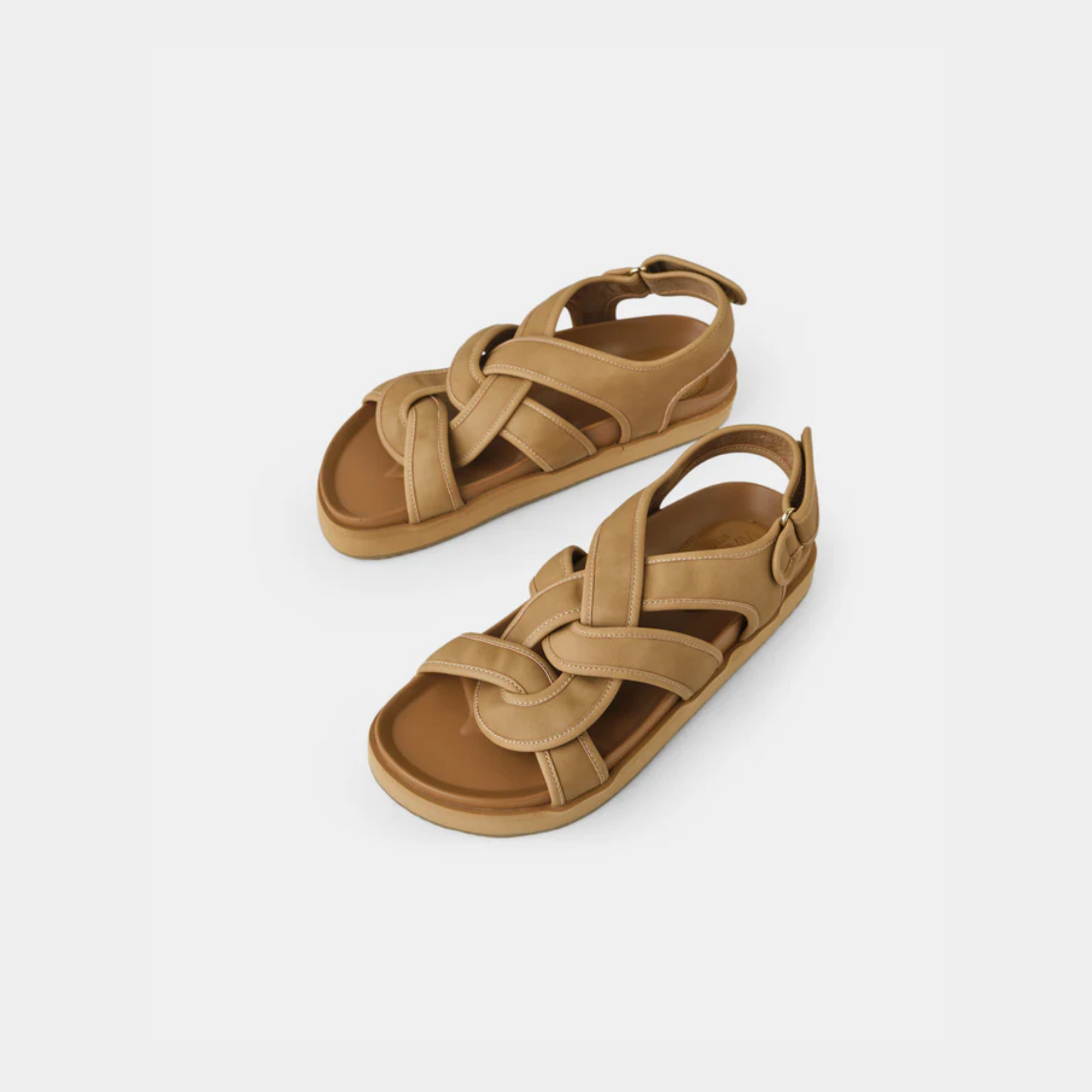 Macy Light Tan Sandal