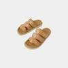 Olena Leather Slide Mocha