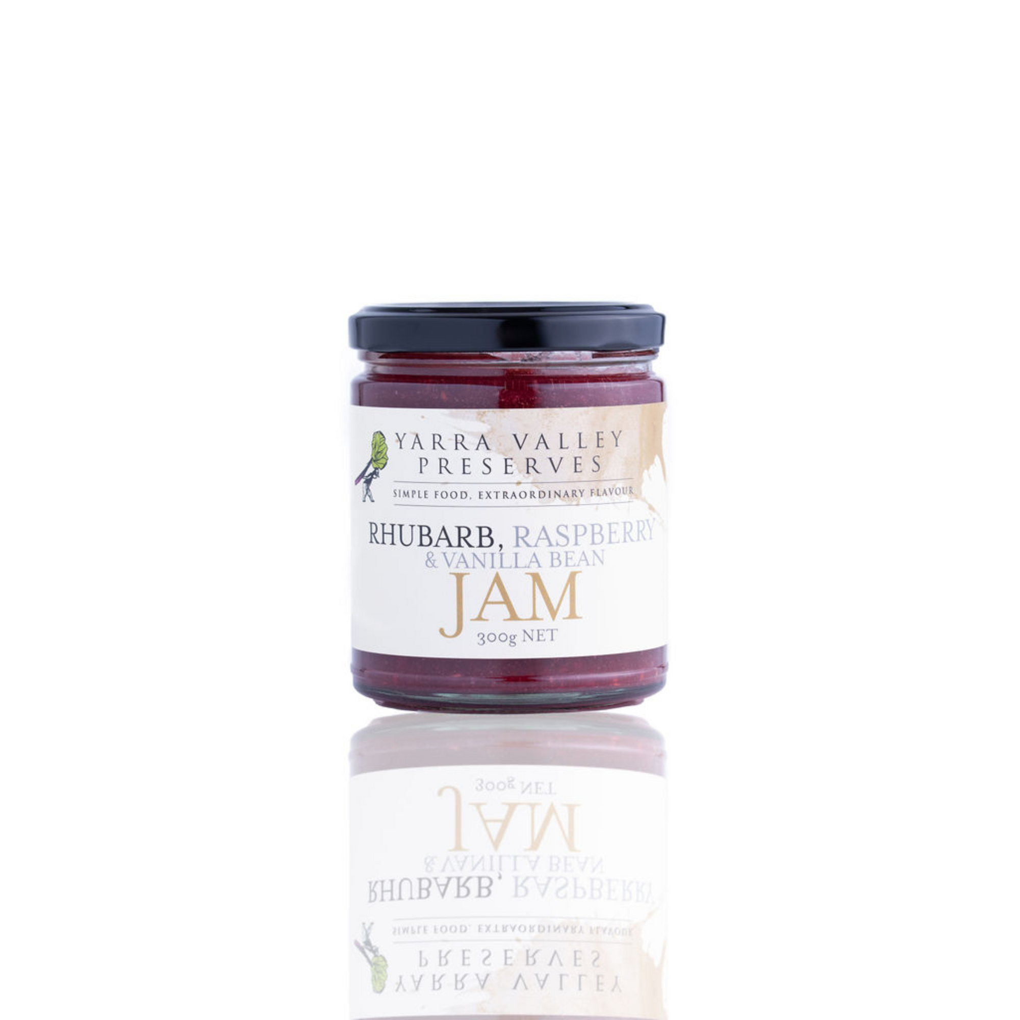 Jam Rhubarb Raspberry & Vanilla Bean