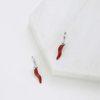 Red Chilli Earring Silver