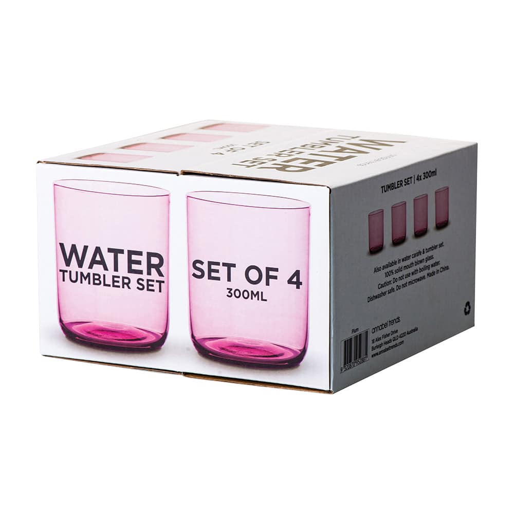 Water Tumbler Set