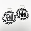 Yeah Nah Dangle Earrings