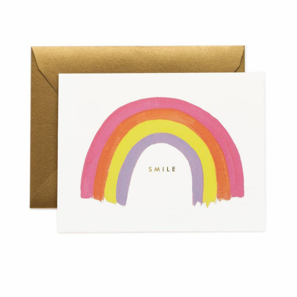 Greeting Card Smile Rainbow