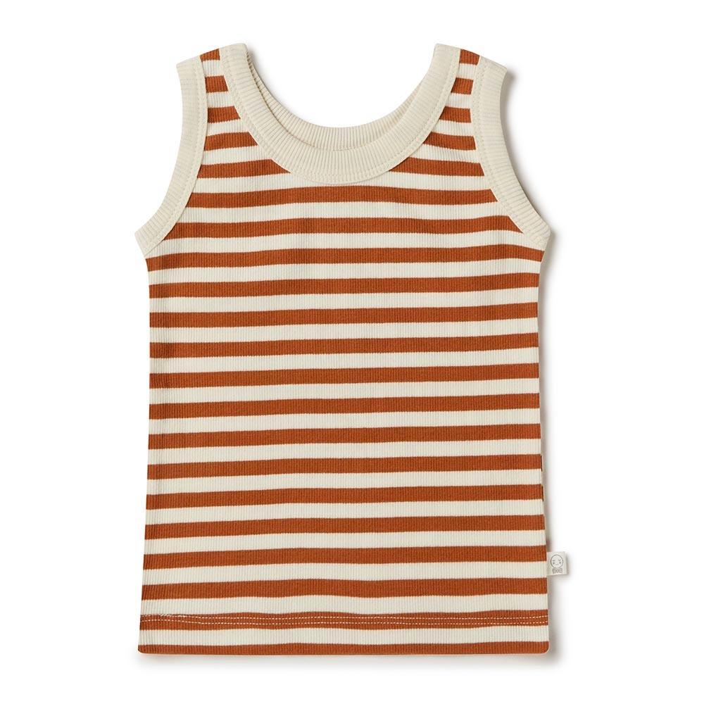 Organic Stripe Singlet